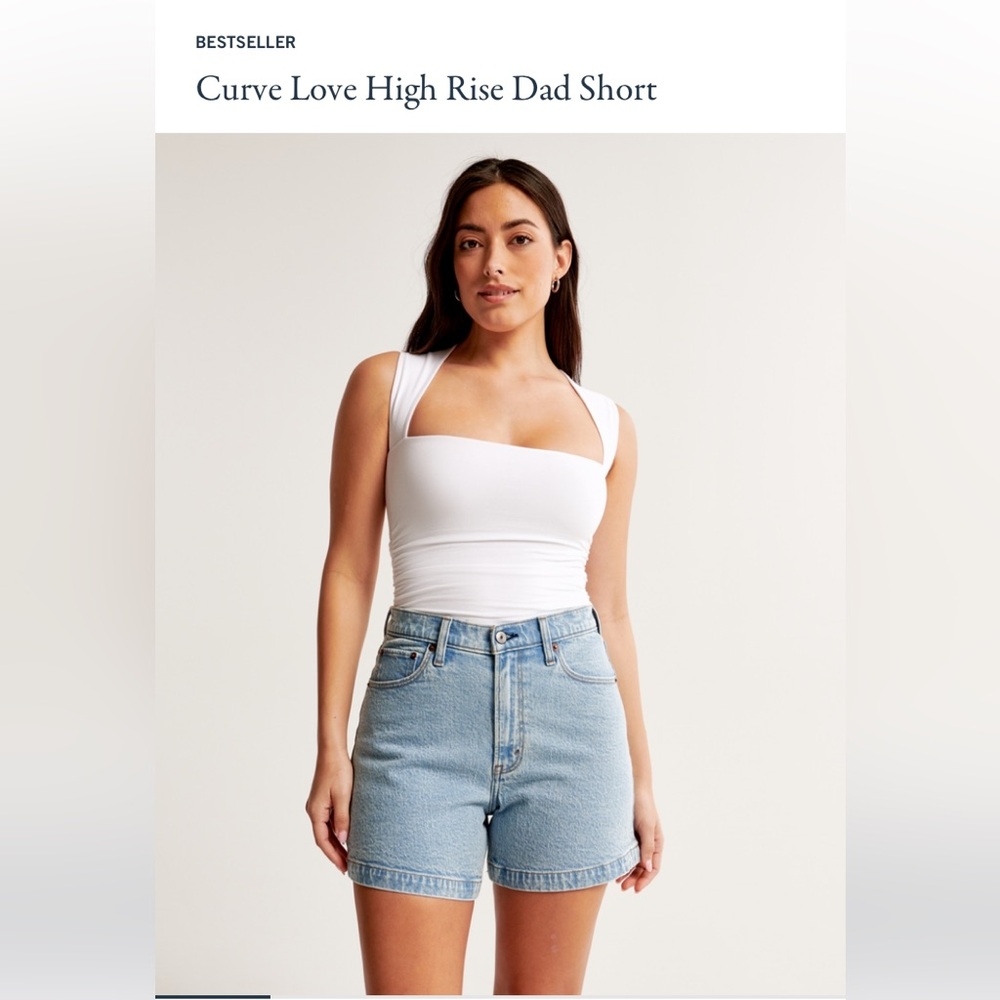 Size 28 (curve love) Abercrombie Dad Shorts